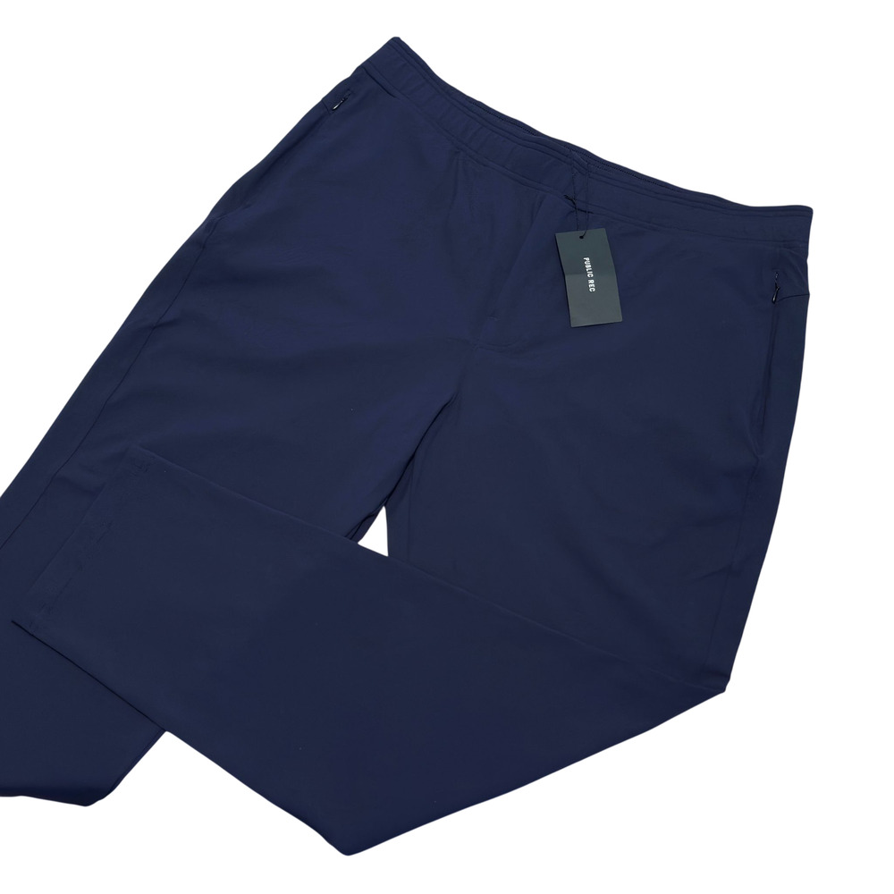 Public Rec Gamechanger Rec Pant Mens 40x32 (Actual 30) Navy Workout Lounge NWT